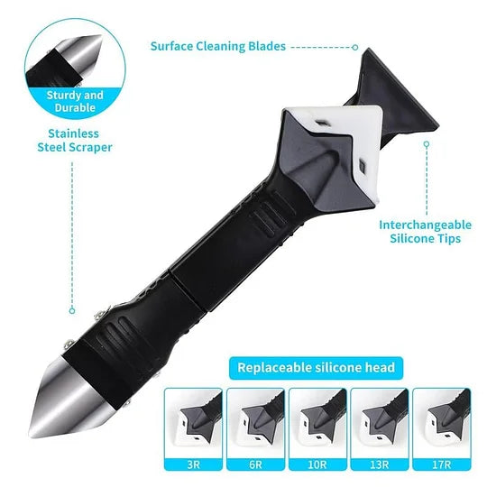 SealPro™ 3 w 1 Narzędzie do silikonu i fug