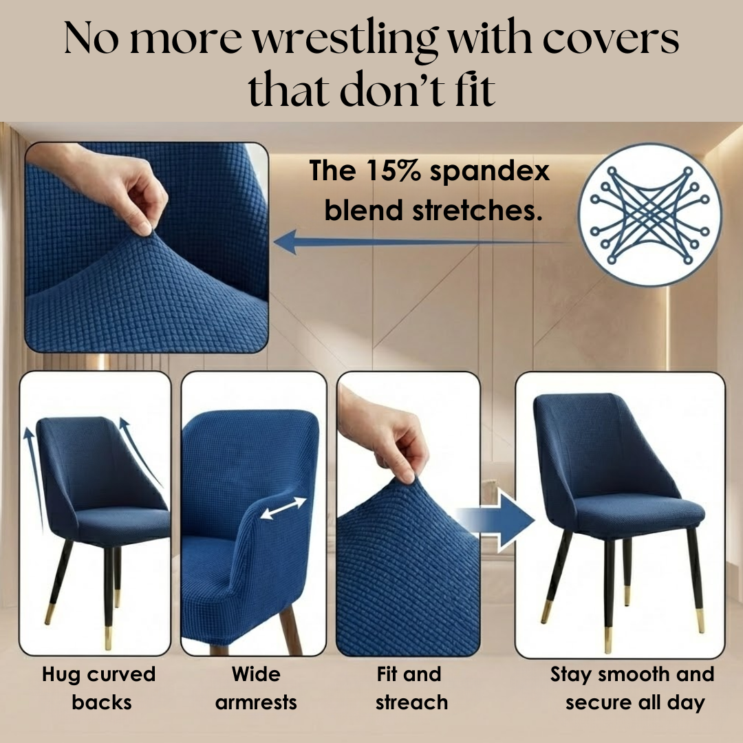 Seatella™ Eleganckie pokrowce na krzesła