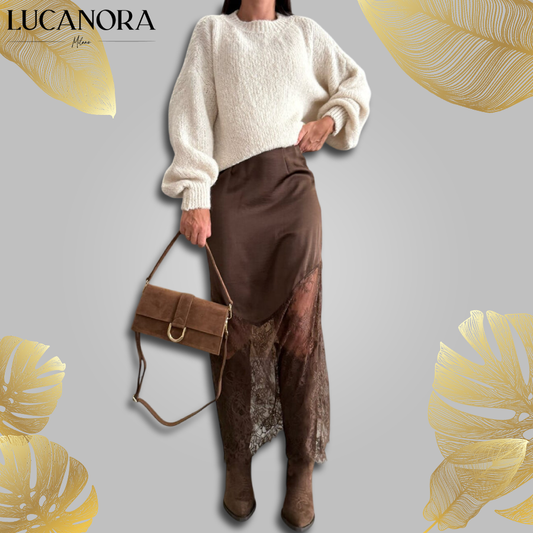 Sebastiana Canova™ Elegancka koronkowa spódnica w nowoczesnym stylu