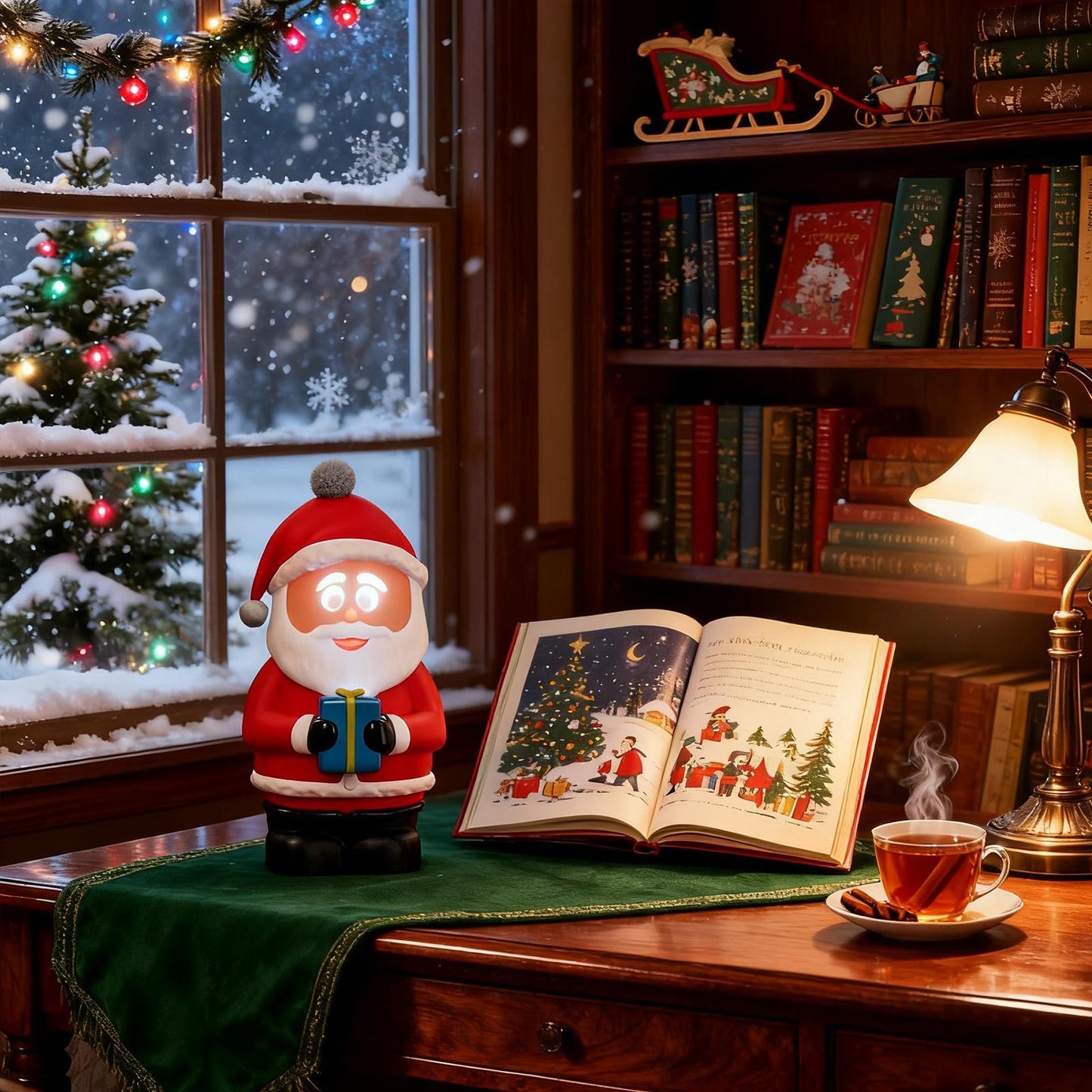 SnowTalk™ Mówiąca figurka z projektorem i głośnikiem