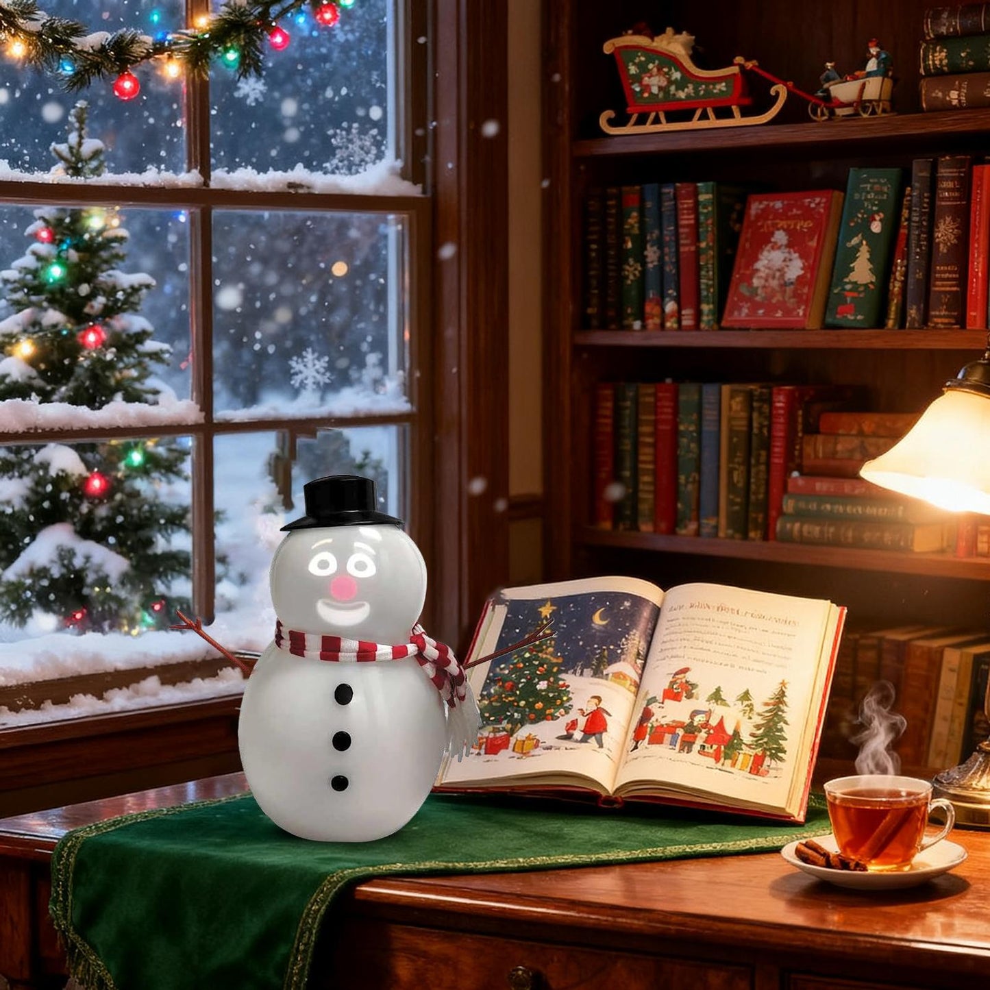 SnowTalk™ Mówiąca figurka z projektorem i głośnikiem