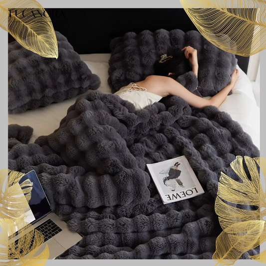 SnugNest™ Ciepły pluszowy i miękki koc