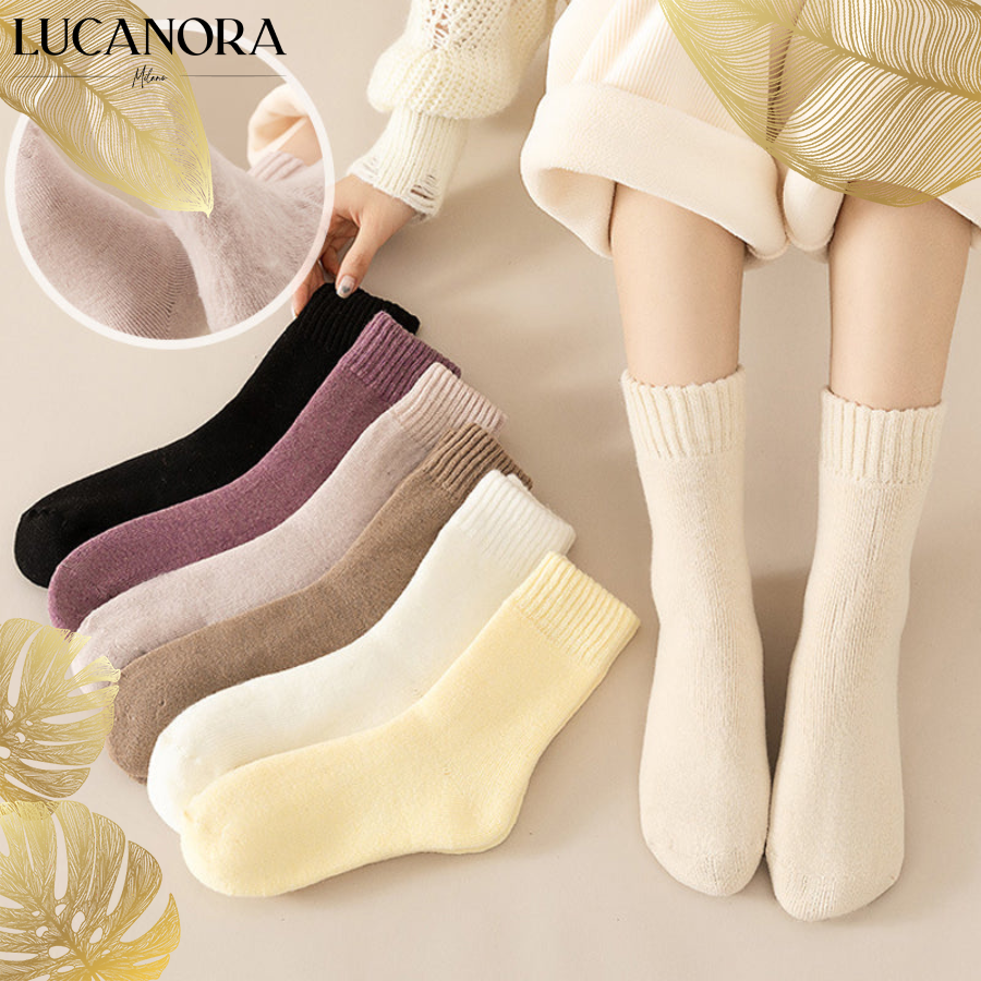 SnuggleStep™ Miękkie skarpetki polarowe zapewniające intensywne ciepło