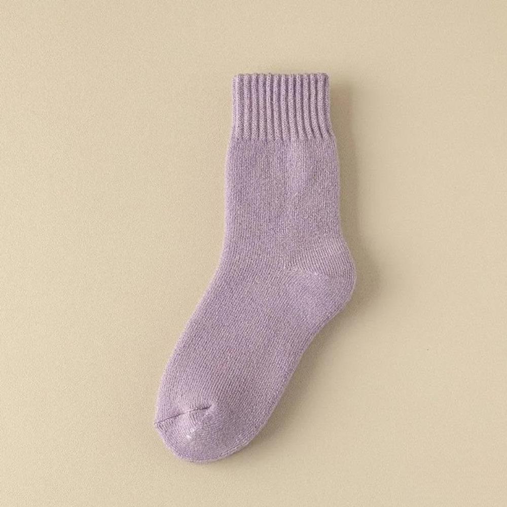 SnuggleStep™ Miękkie skarpetki polarowe zapewniające intensywne ciepło