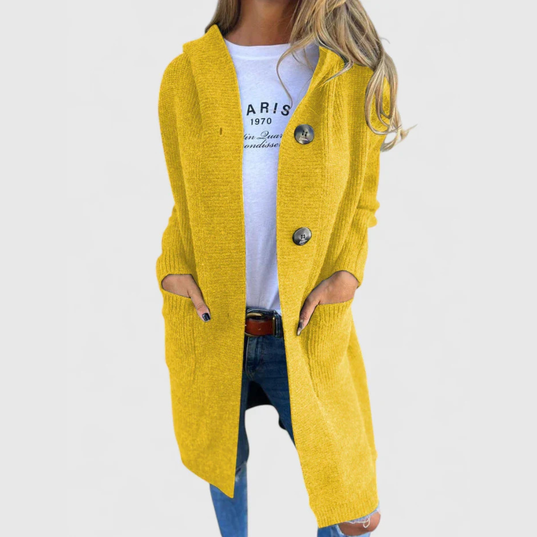 Sofronia Aldi™ Kardigan z kapturem i guzikami