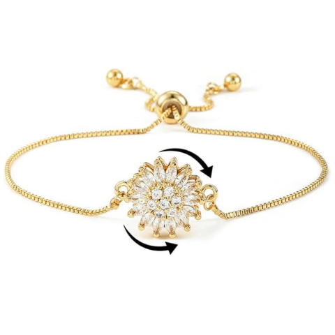 SunAura™ Bransoletka ze słońcem