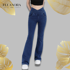 Tilde Caron Comfort™ Rozciągliwe legginsy dżinsowe