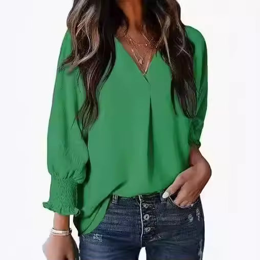 Melania Pavia™ Luźna bluzka damska