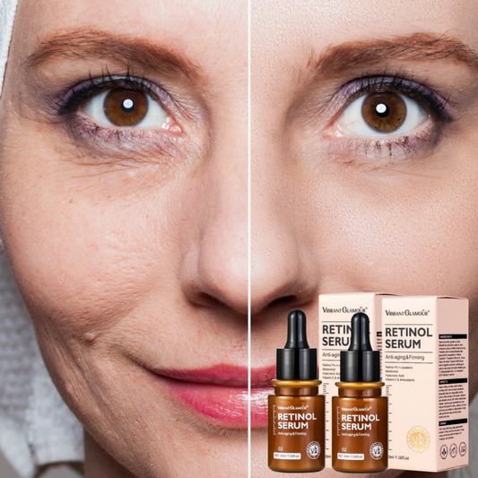 Vibrant Glamour+™ Retinolowe serum przeciwstarzeniowe | Koniec ze zmarszczkami i nierówną skórą