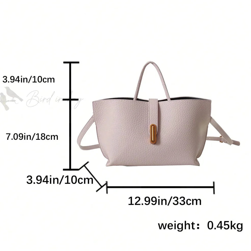 Vilma Politi™ elegancka torebka damska w jednolitym kolorze