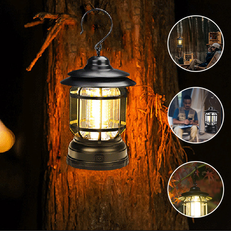 Vintage Lumina™ Przenośna inteligentna lampa retro