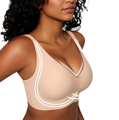 Wanda Notaro™ Gładki biustonosz bez fiszbin