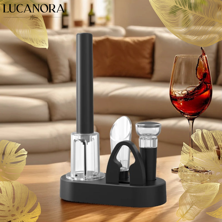 WinePop™ Zestaw otwieracz do wina z akcesoriami