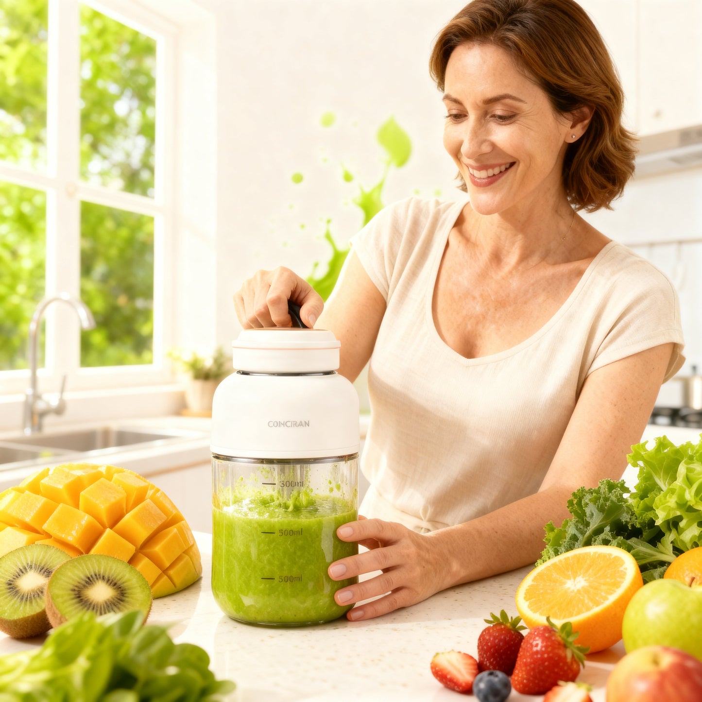 BlendGo Pro™ Przenośny blender do koktajli i smoothie z myślą o zdrowym stylu życia