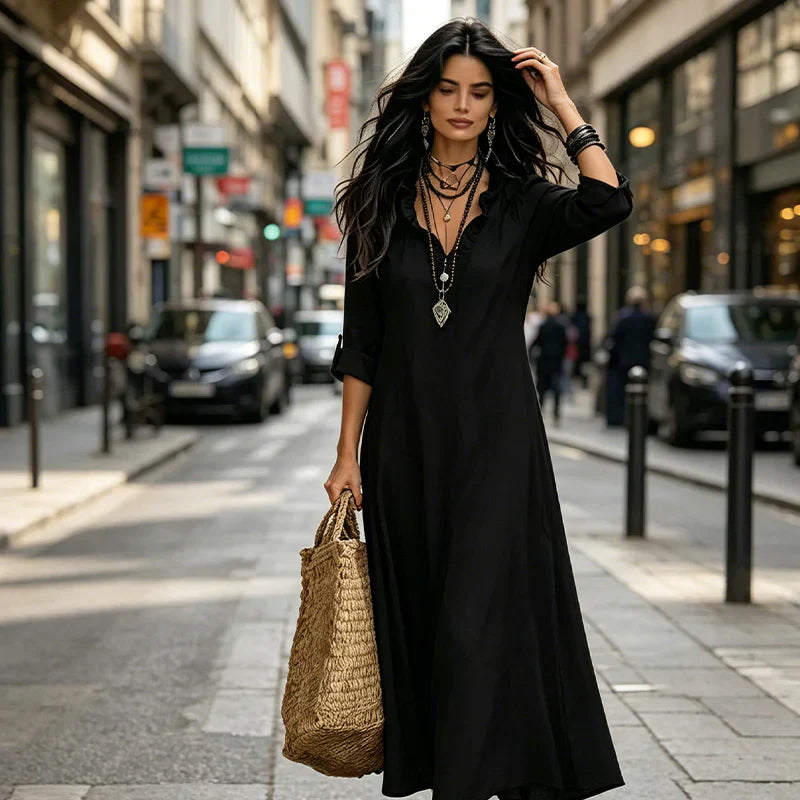 Bianca Napoletano™ Zwiewna sukienka maxi na beztroskie letnie stylizacje