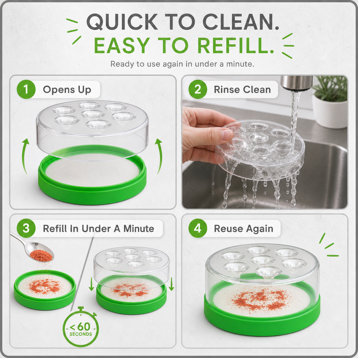 FlyAway Pro™ Wielokrotnego użytku pułapka na muchy bez chemii