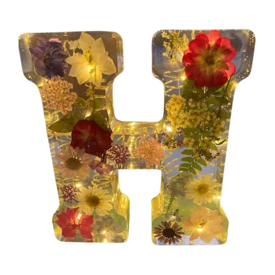 FloraLume™ Lampa z żywicy kwiatowej