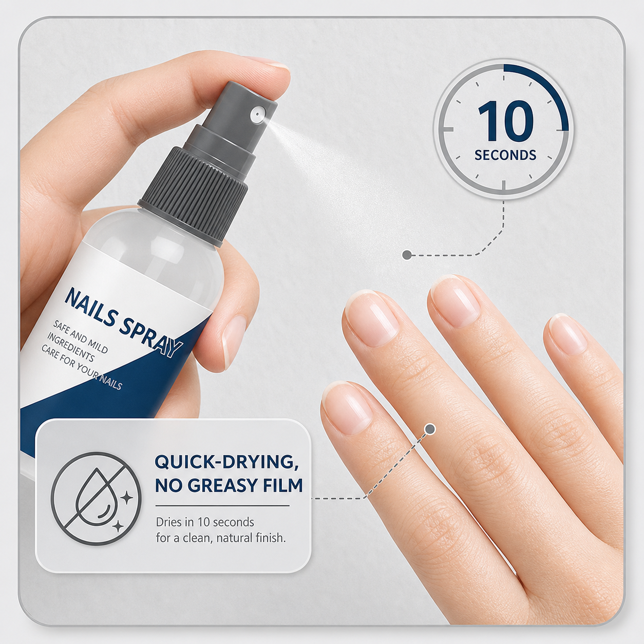 NourishNails™ Odżywcza regeneracja paznokci dla gładkich i zdrowych paznokci