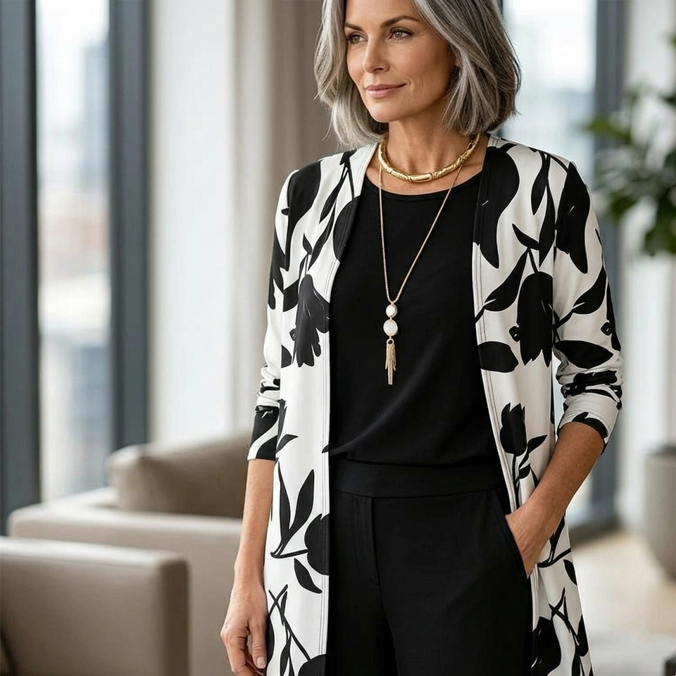 Ornella Crispino™ Wszechstronny komplet 3-częściowy na co dzień