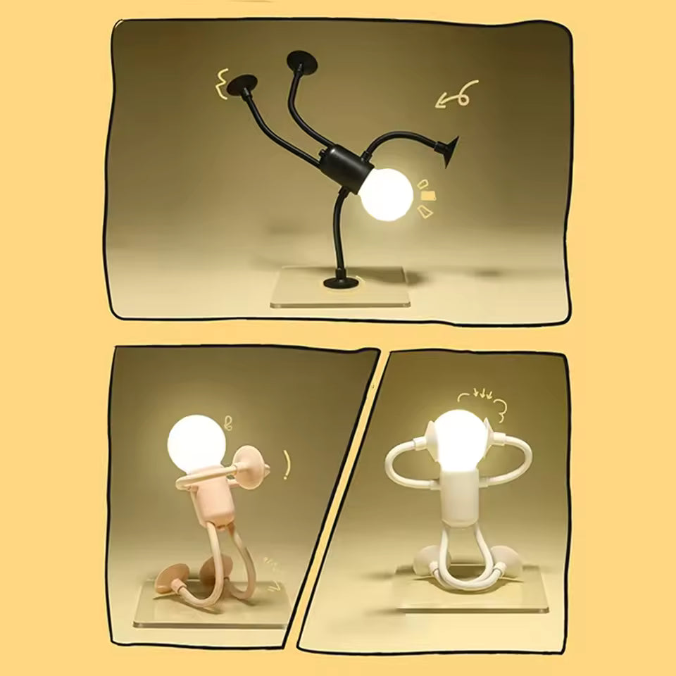 LumiBright™ Lampka nocna w kształcie ludzika