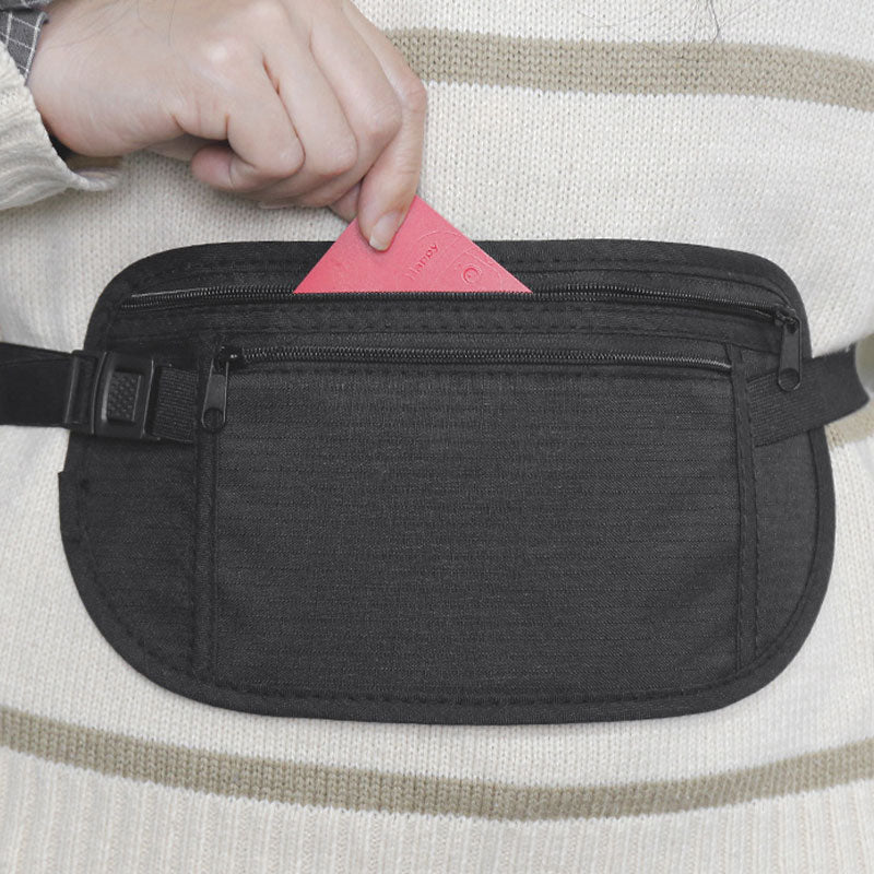 StashGuard™ Pas biodrowy z blokadą RFID na bezstresowe podróże
