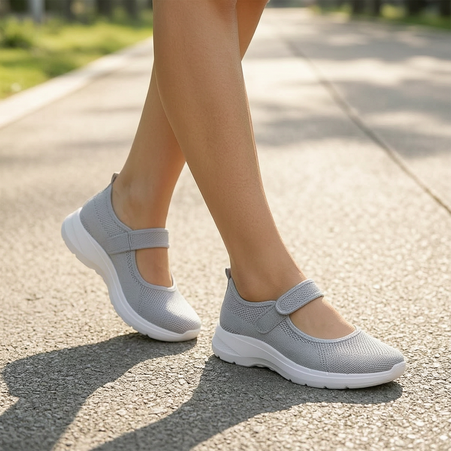 StrideFit Pro™ Cushioned sneakersy do chodzenia z regulowanym paskiem