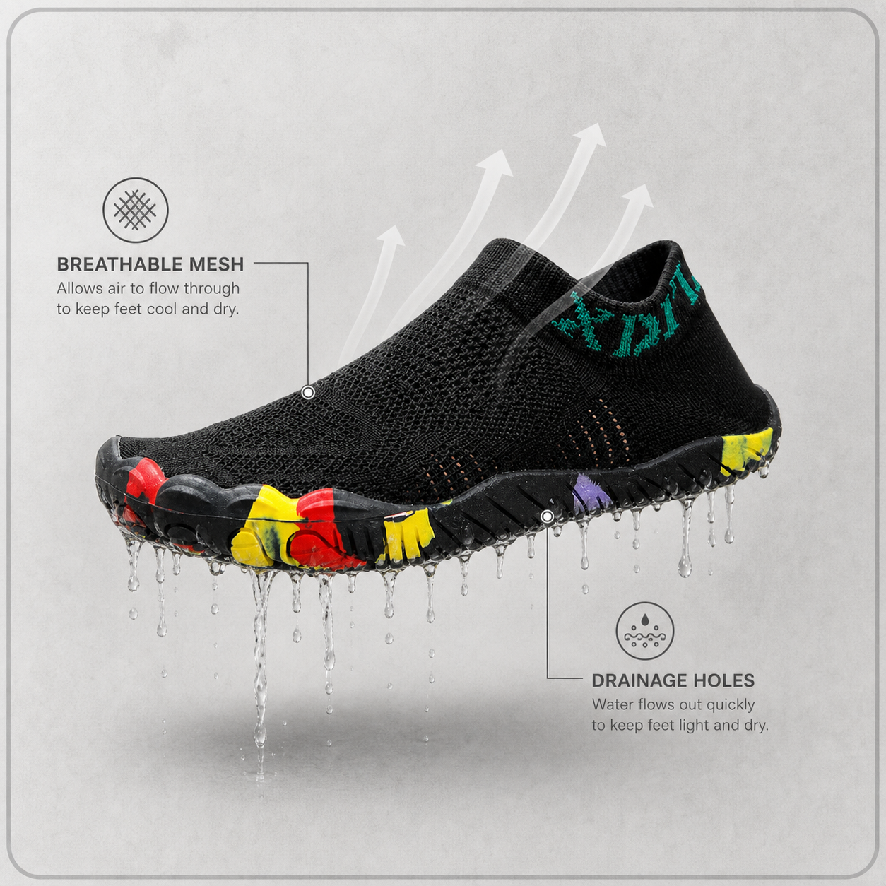 WadeFlow™ Wszechstronne buty do brodzenia na ląd i wodę