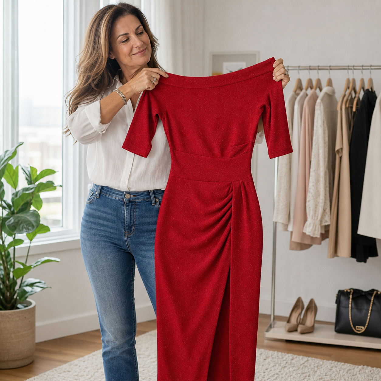Yara Veneziano™ Elegancka sukienka wyszczuplająca na każdą okazję