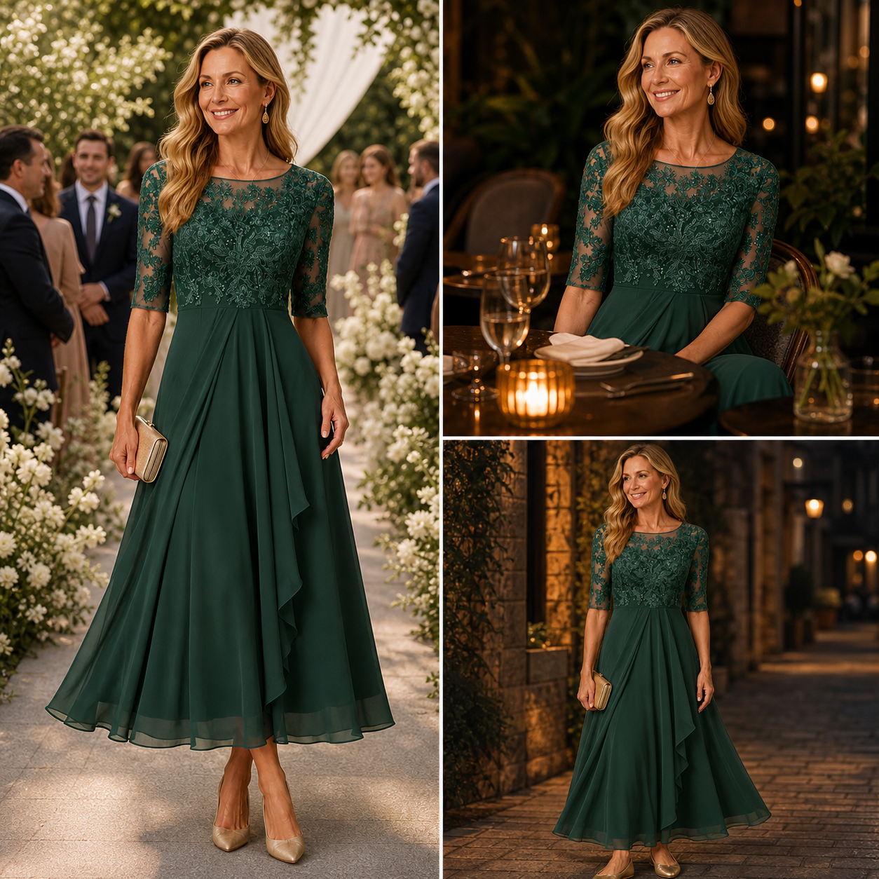 Zelinda Piccirillo™ Zwiewna sukienka w kwiaty dla bezwysiłkowej elegancji